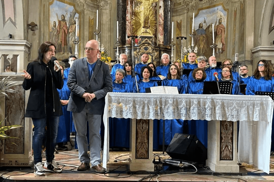 Corale San Martino di Fontaneto Po per Aido